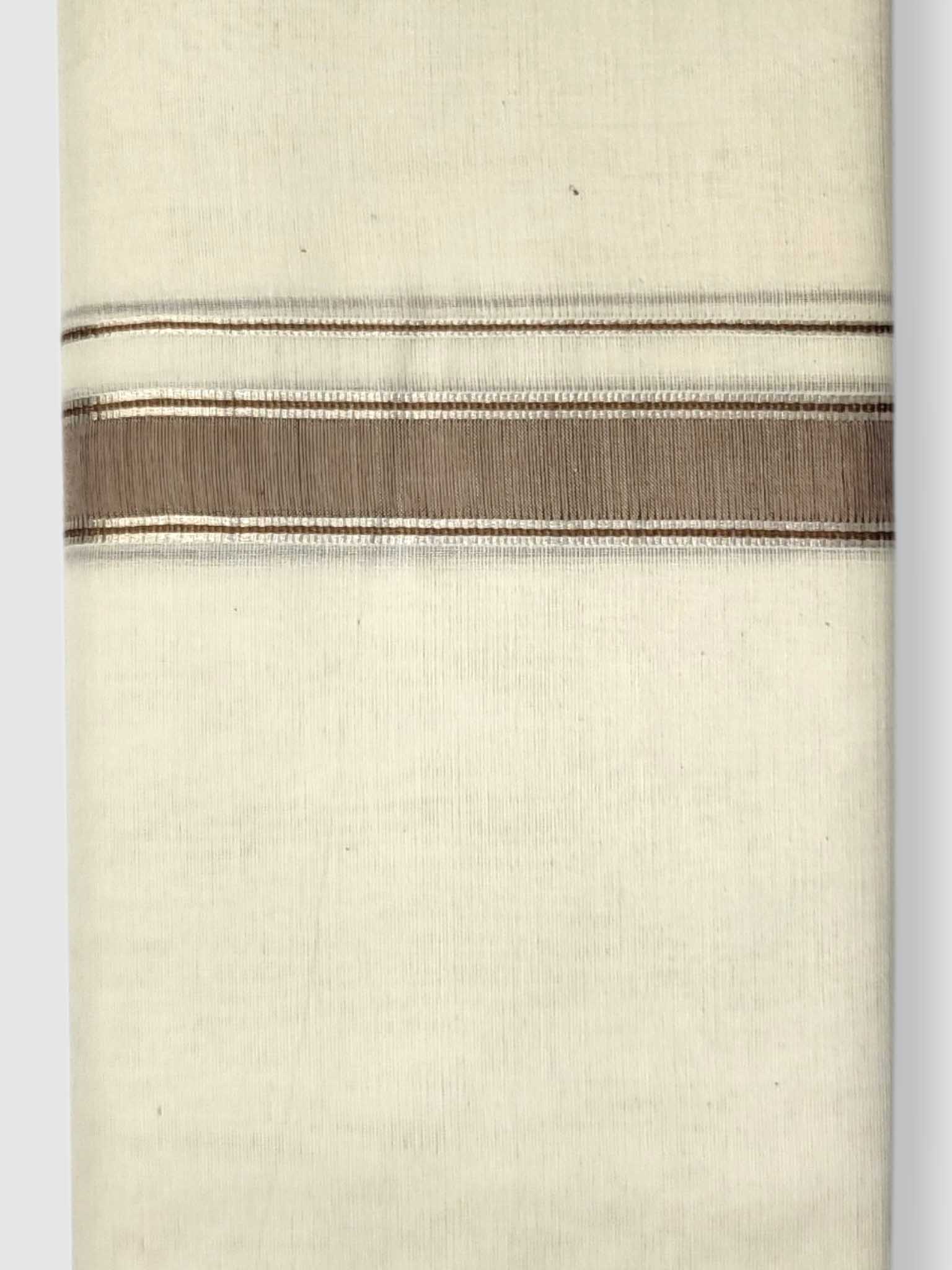 Kerala Balaramapuram Pure Cotton Handloom Mundu/Dhoti