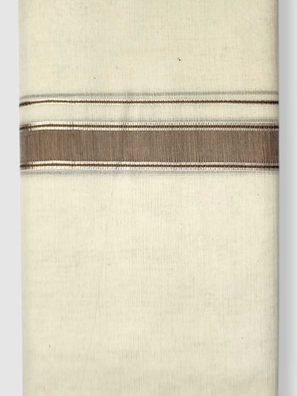 Kerala Balaramapuram Pure Cotton Handloom Mundu/Dhoti