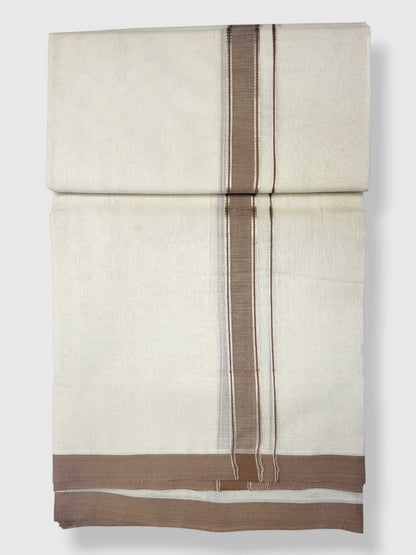 Kerala Balaramapuram Pure Cotton Handloom Mundu/Dhoti