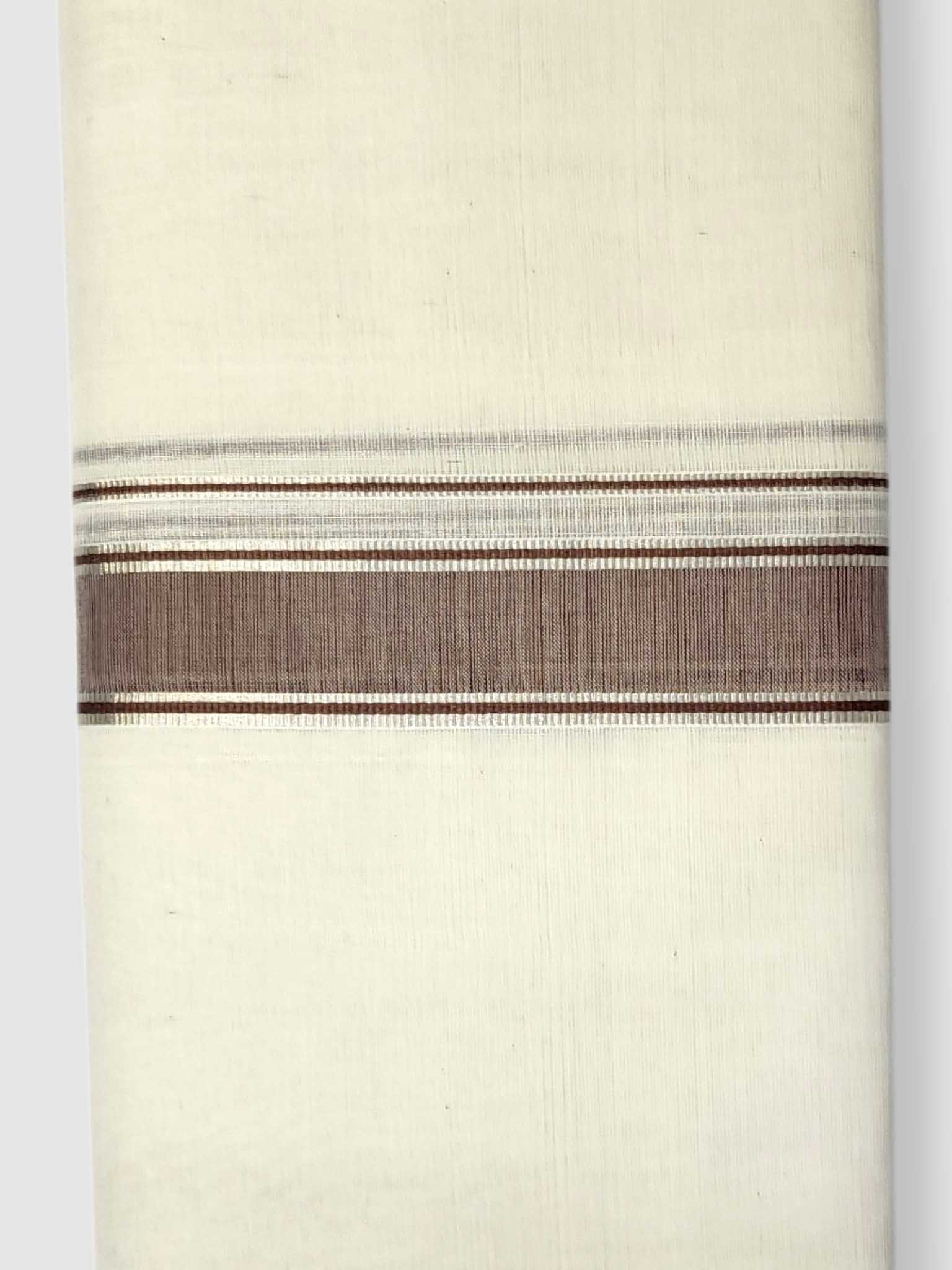 Kerala Balaramapuram Pure Cotton Handloom Mundu/Dhoti