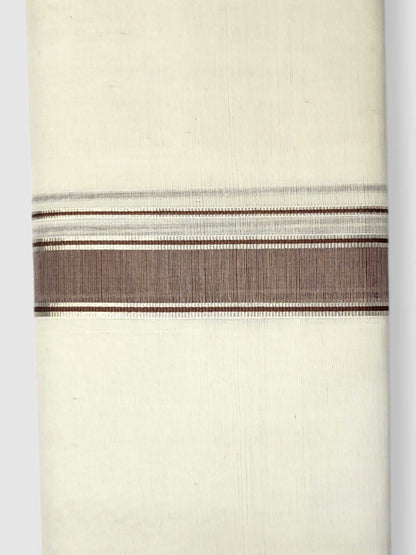 Kerala Balaramapuram Pure Cotton Handloom Mundu/Dhoti