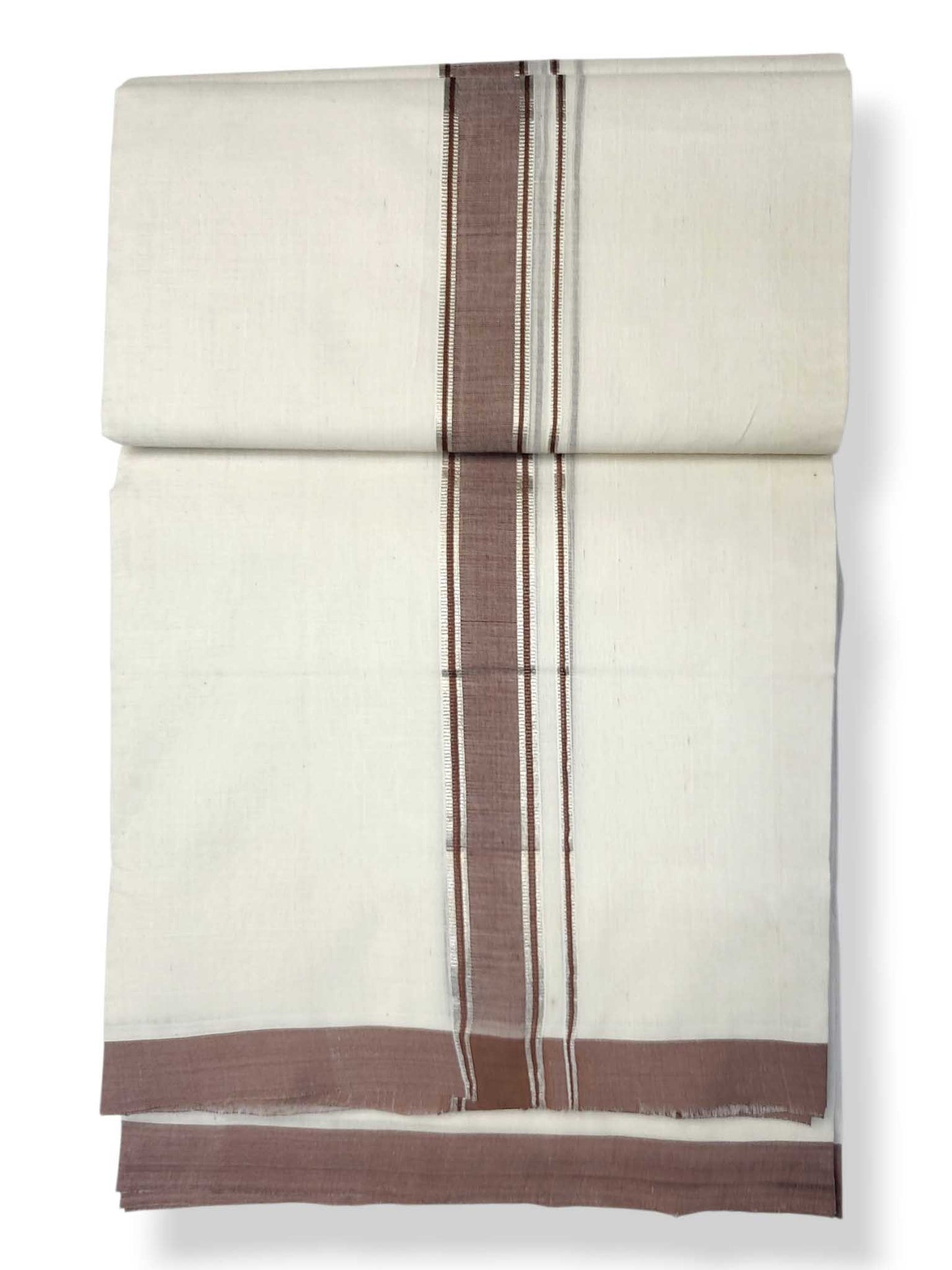 Kerala Balaramapuram Pure Cotton Handloom Mundu/Dhoti