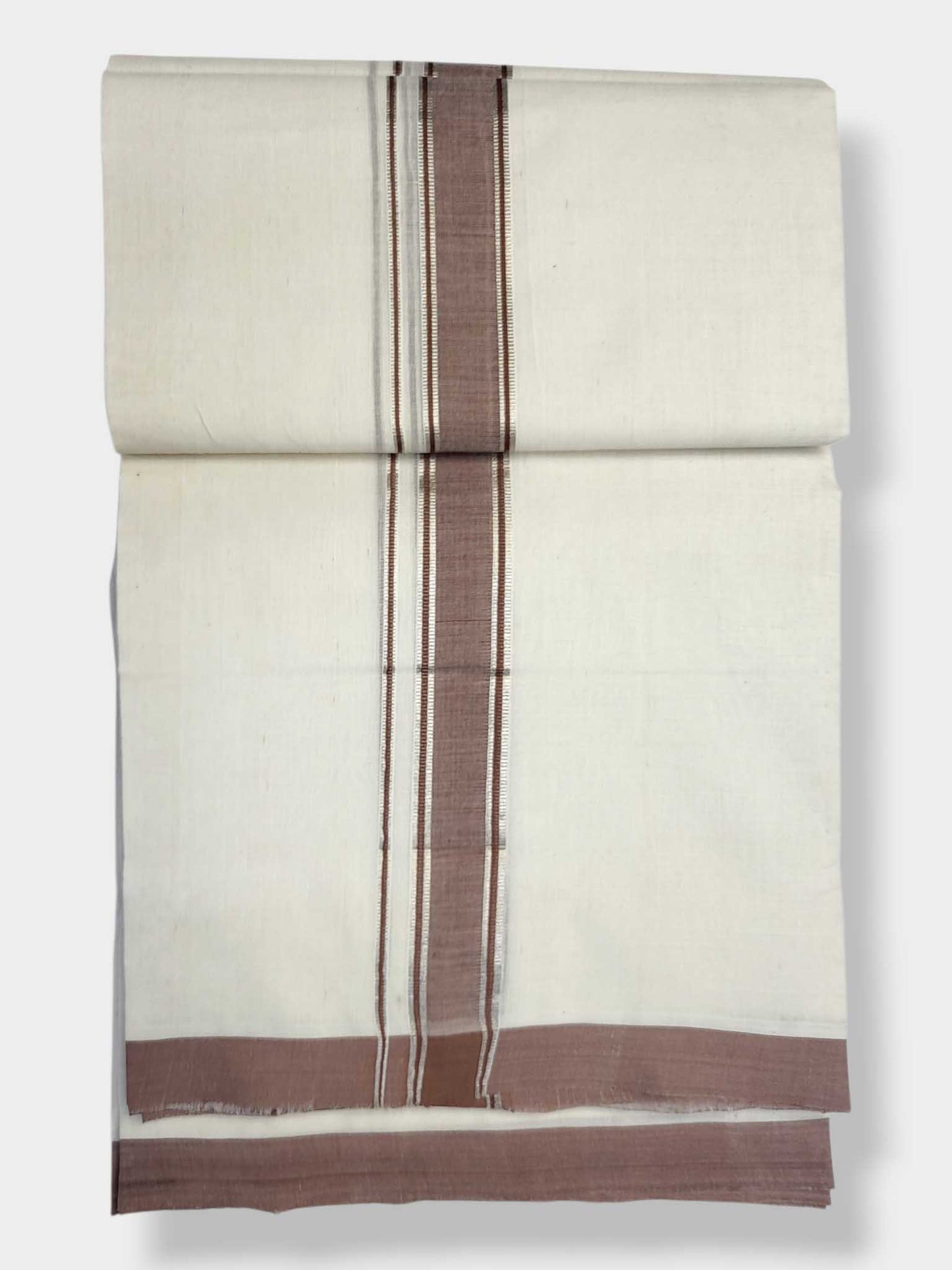 Kerala Balaramapuram Pure Cotton Handloom Mundu/Dhoti