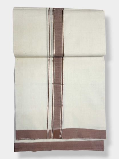 Kerala Balaramapuram Pure Cotton Handloom Mundu/Dhoti