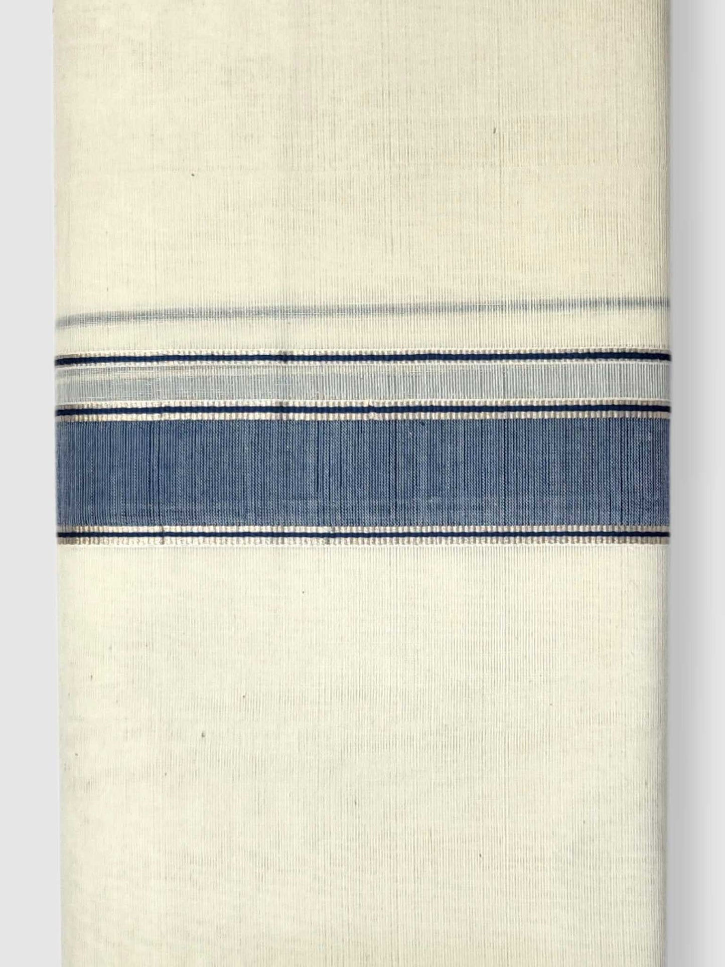 Kerala Balaramapuram Pure Cotton Handloom Mundu/Dhoti