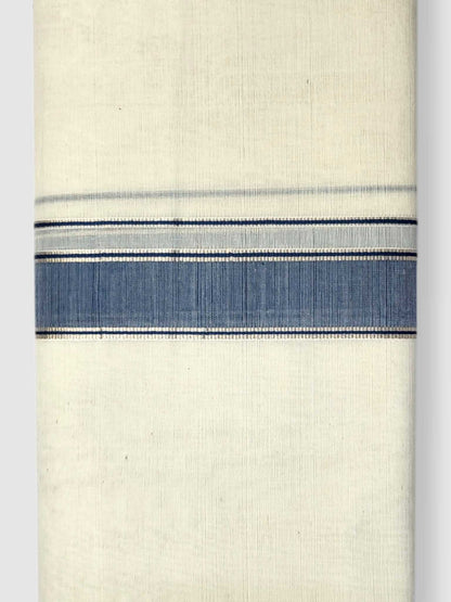 Kerala Balaramapuram Pure Cotton Handloom Mundu/Dhoti