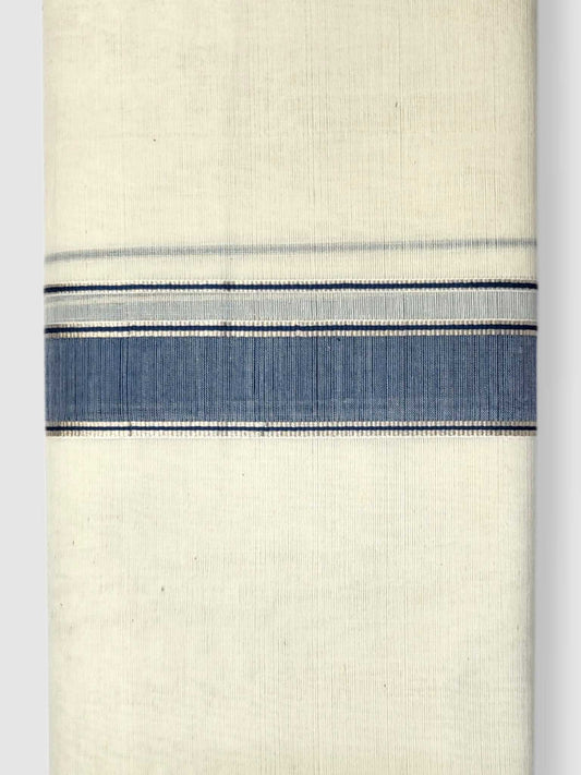 Kerala Balaramapuram Pure Cotton Handloom Mundu/Dhoti