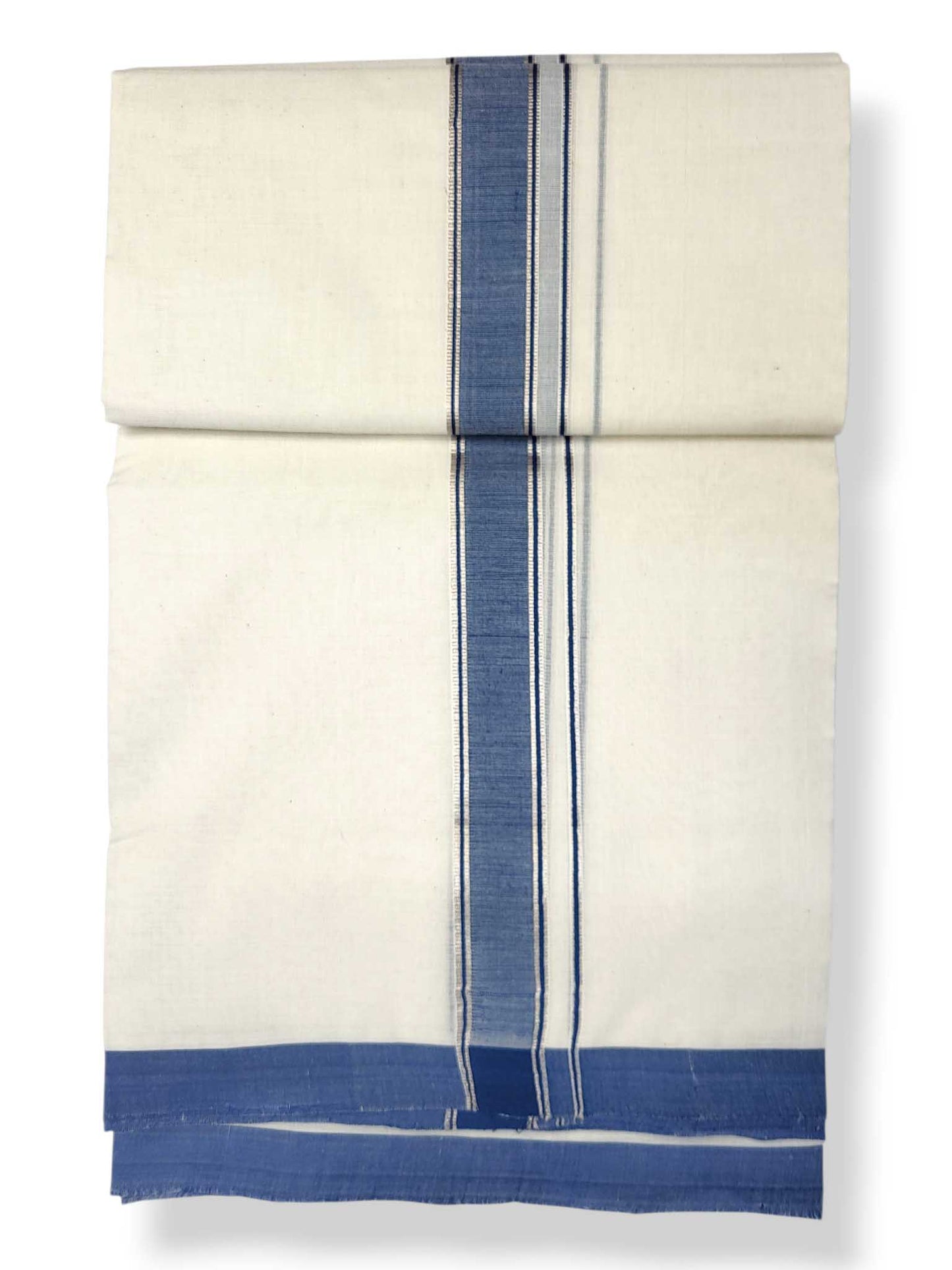 Kerala Balaramapuram Pure Cotton Handloom Mundu/Dhoti