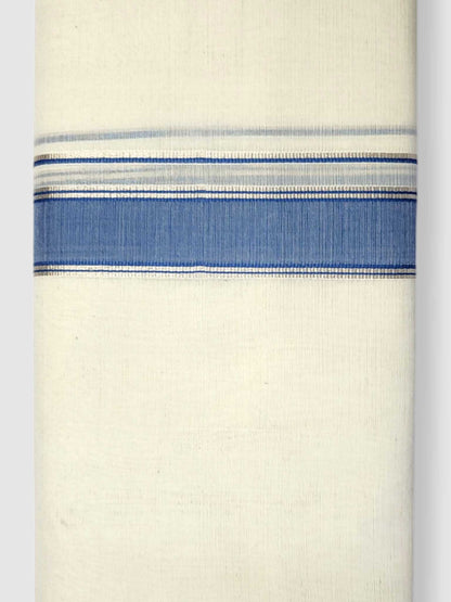 Kerala Balaramapuram Pure Cotton Handloom Mundu/Dhoti