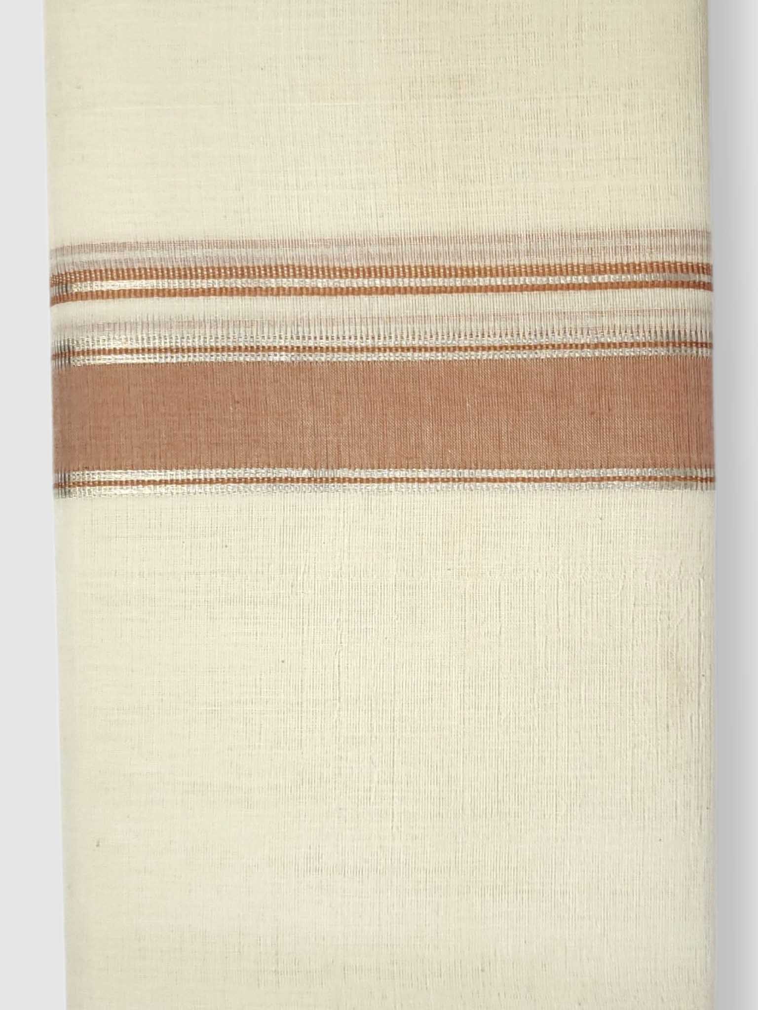Kerala Balaramapuram Pure Cotton Handloom Mundu/Dhoti
