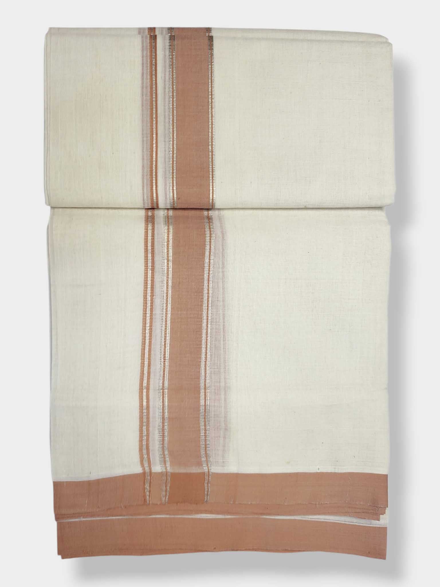 Kerala Balaramapuram Pure Cotton Handloom Mundu/Dhoti