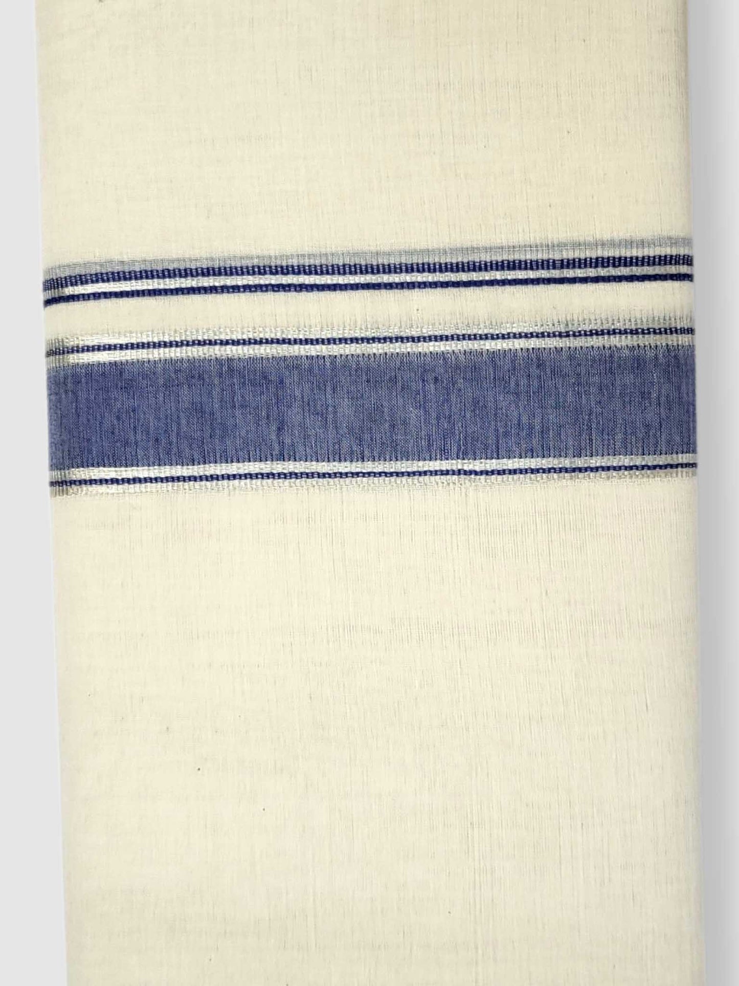 Kerala Balaramapuram Pure Cotton Handloom Mundu/Dhoti