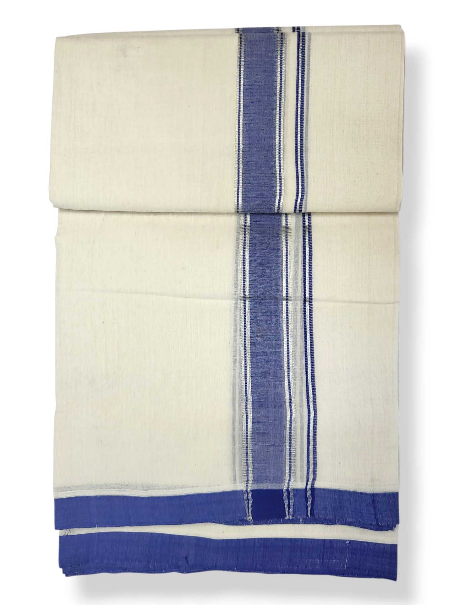 Kerala Balaramapuram Pure Cotton Handloom Mundu/Dhoti