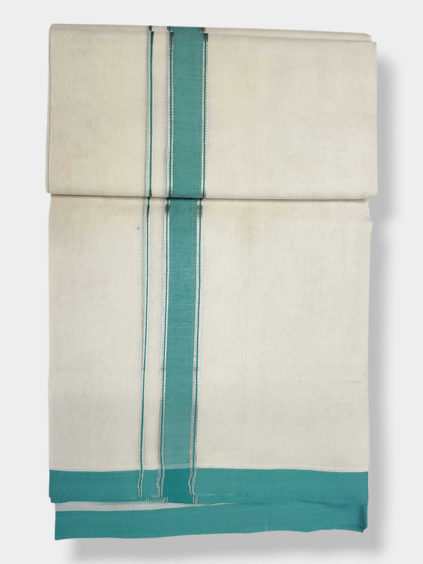 Kerala Balaramapuram Pure Cotton Handloom Mundu/Dhoti