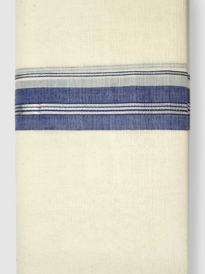 Kerala Balaramapuram Pure Cotton Handloom Mundu/Dhoti