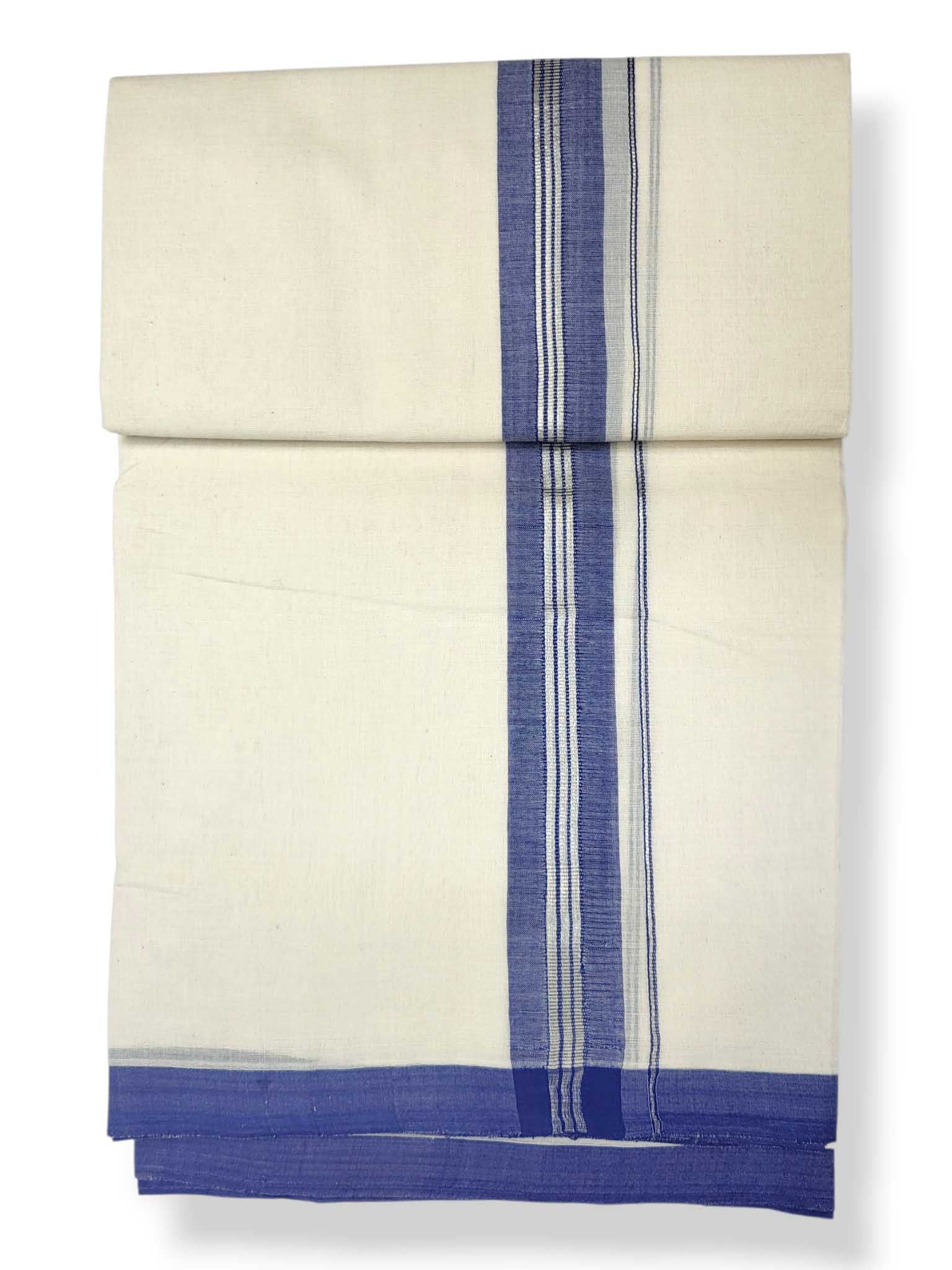 Kerala Balaramapuram Pure Cotton Handloom Mundu/Dhoti
