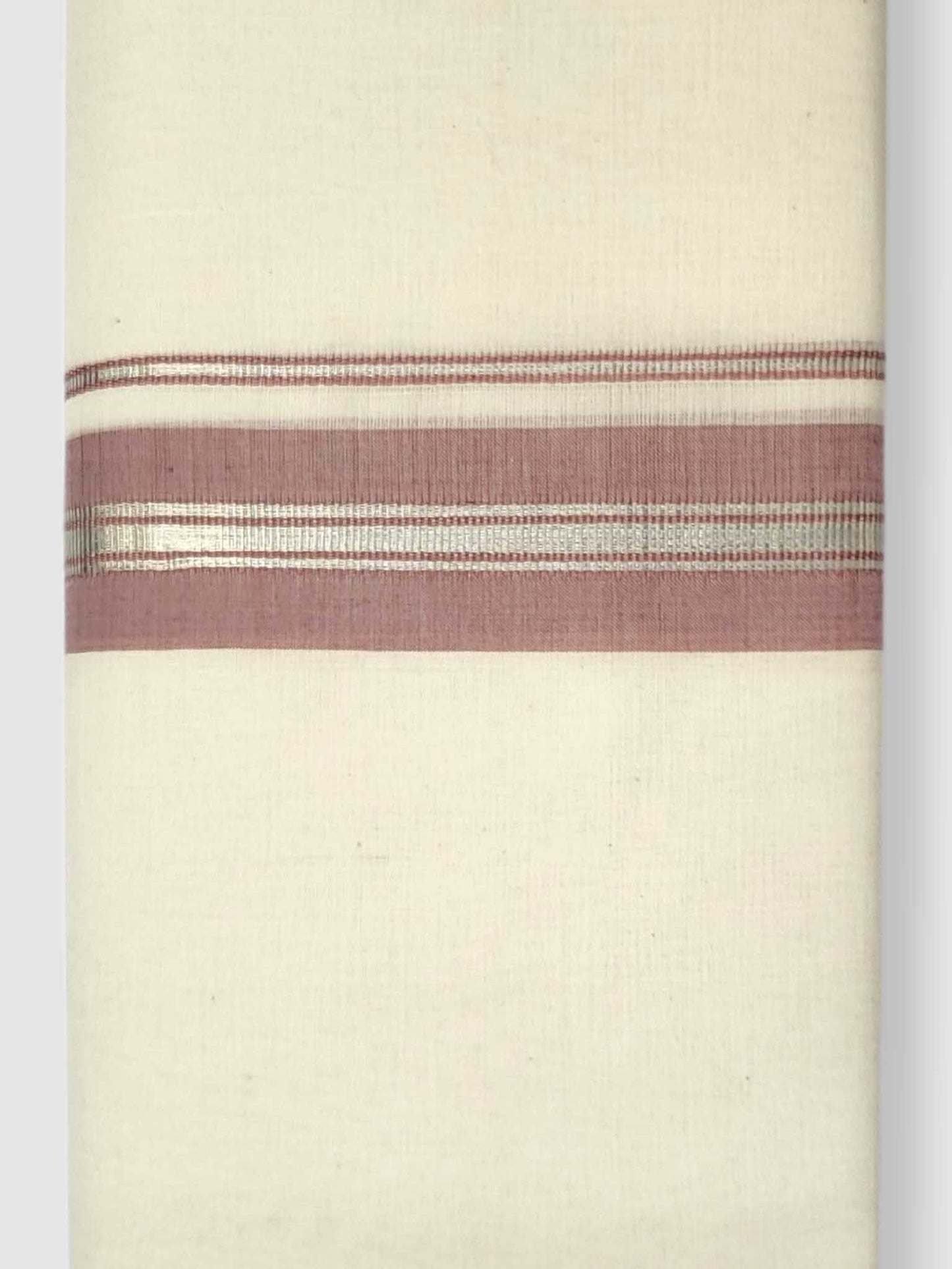 Kerala Balaramapuram Pure Cotton Handloom Mundu/Dhoti