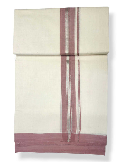 Kerala Balaramapuram Pure Cotton Handloom Mundu/Dhoti