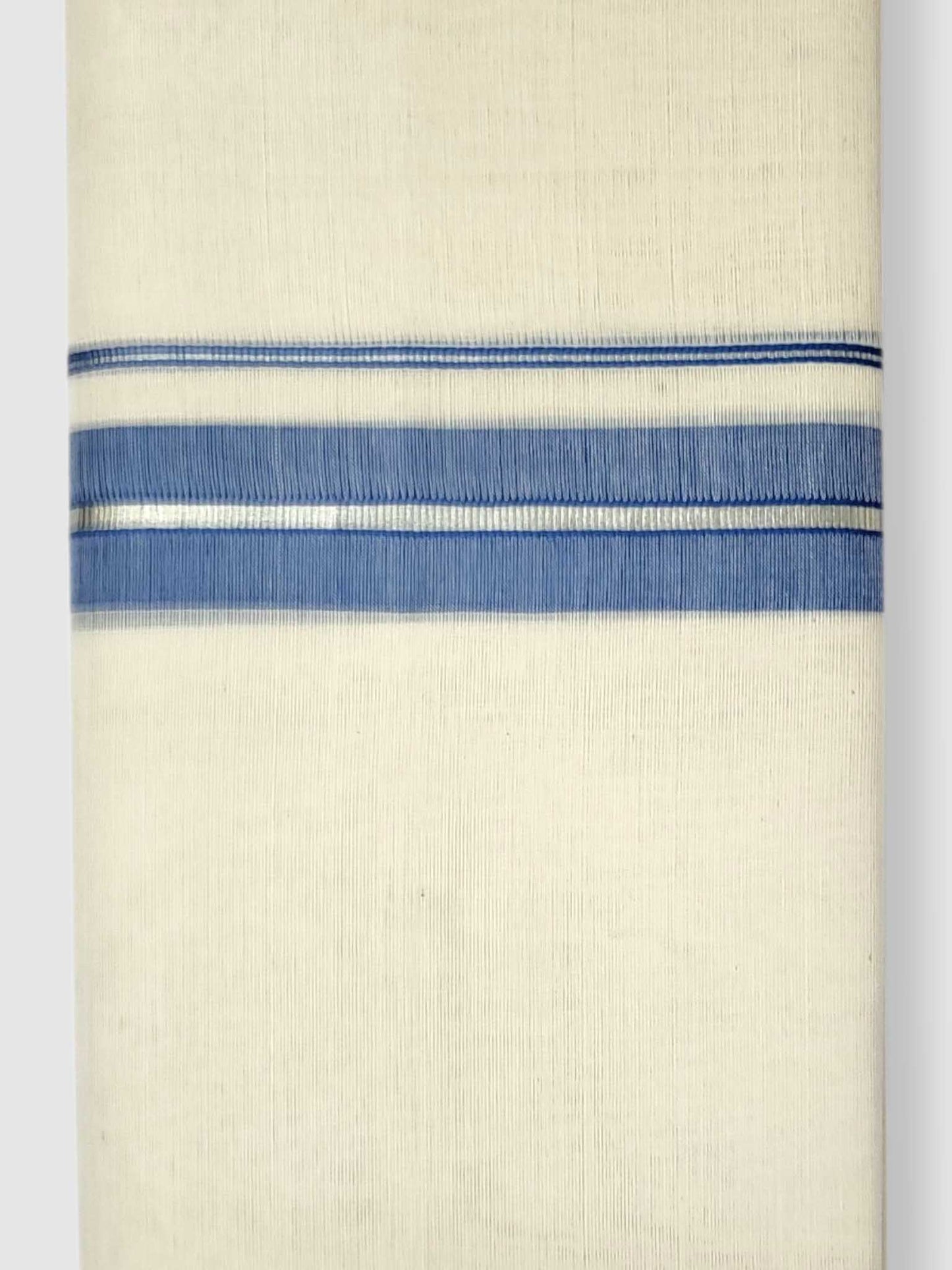 Kerala Balaramapuram Pure Cotton Handloom Mundu/Dhoti