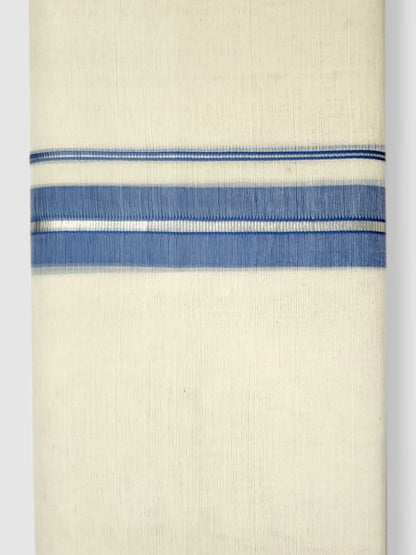 Kerala Balaramapuram Pure Cotton Handloom Mundu/Dhoti