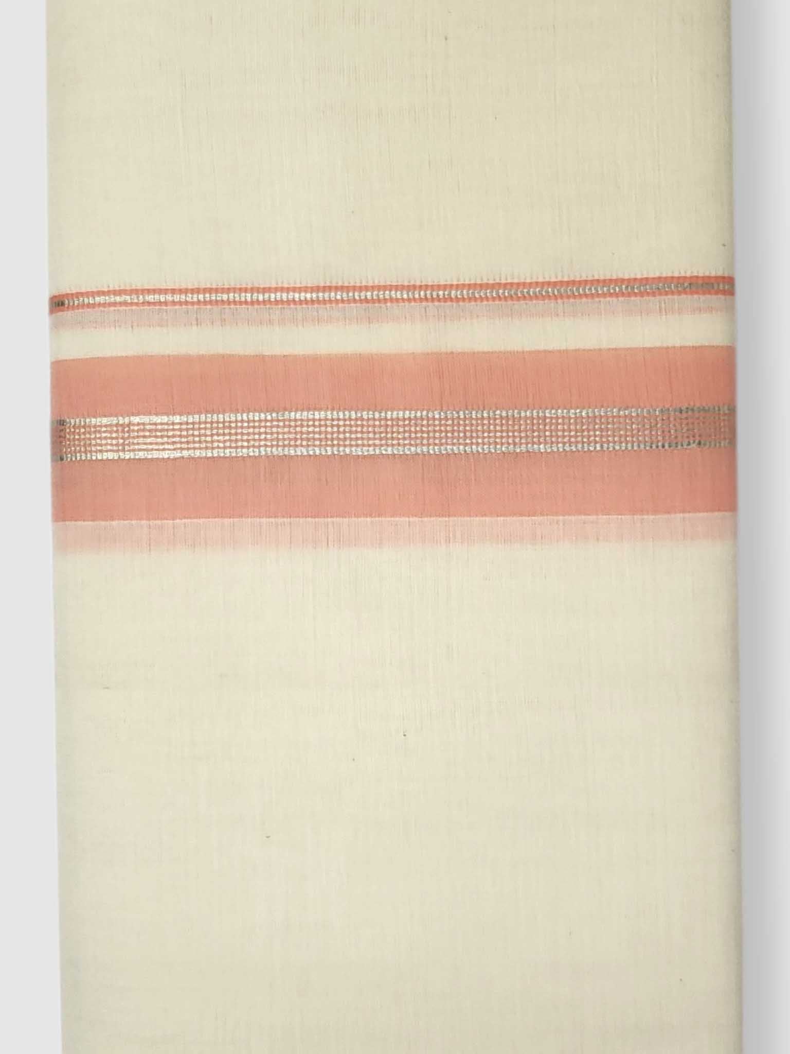 Kerala Balaramapuram Pure Cotton Handloom Mundu/Dhoti