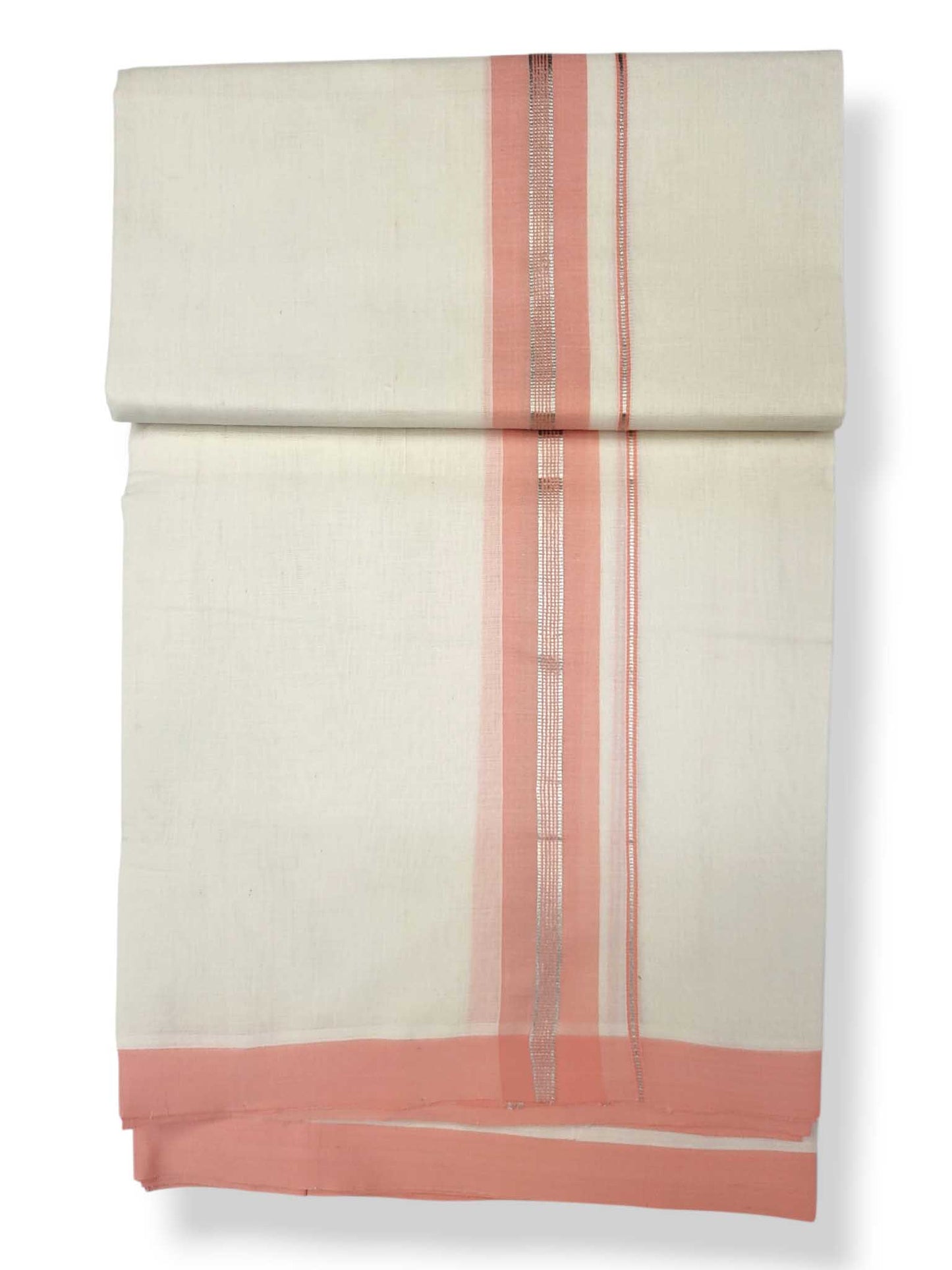 Kerala Balaramapuram Pure Cotton Handloom Mundu/Dhoti