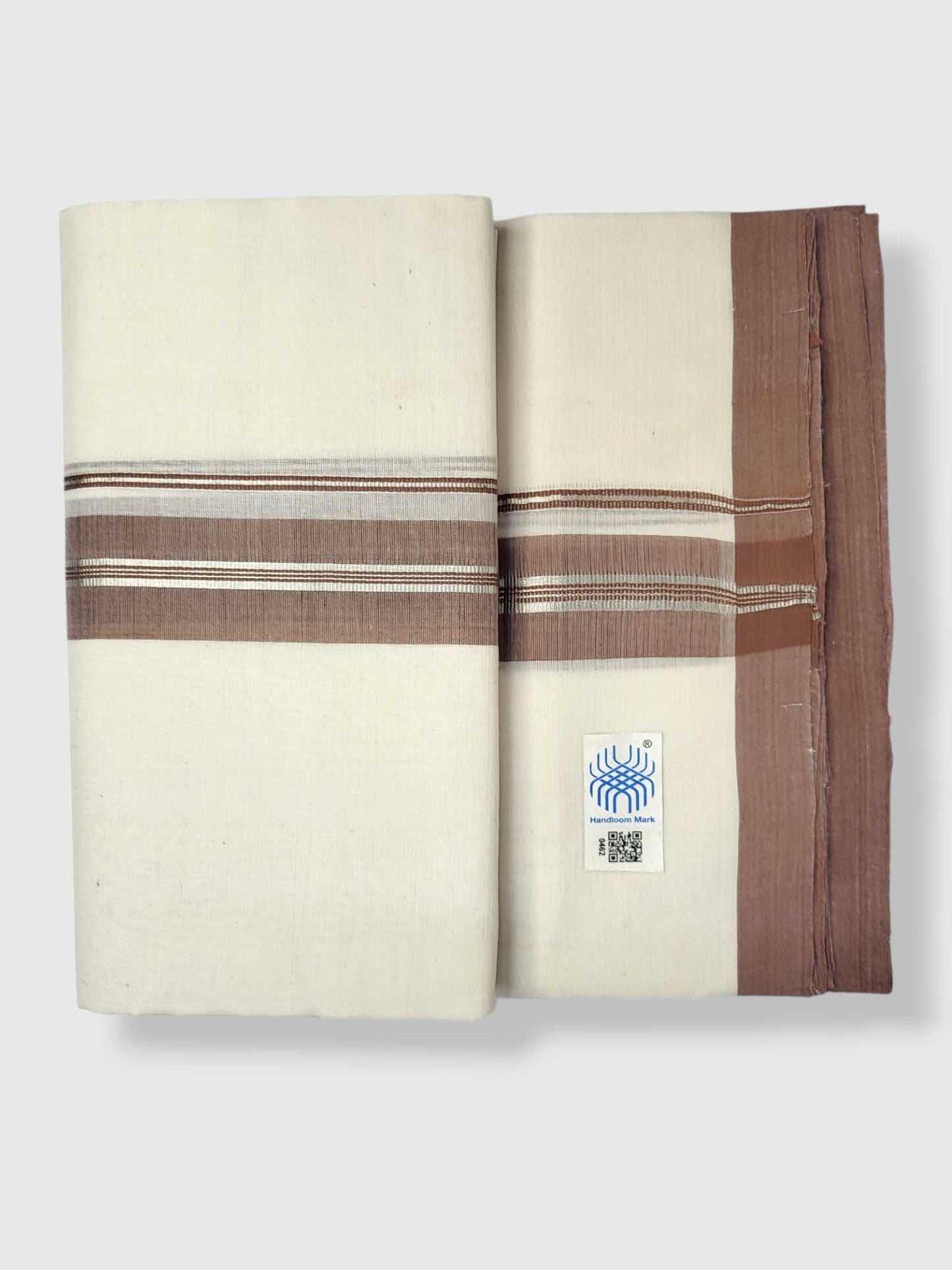 Kerala Balaramapuram Pure Cotton Handloom Mundu/Dhoti