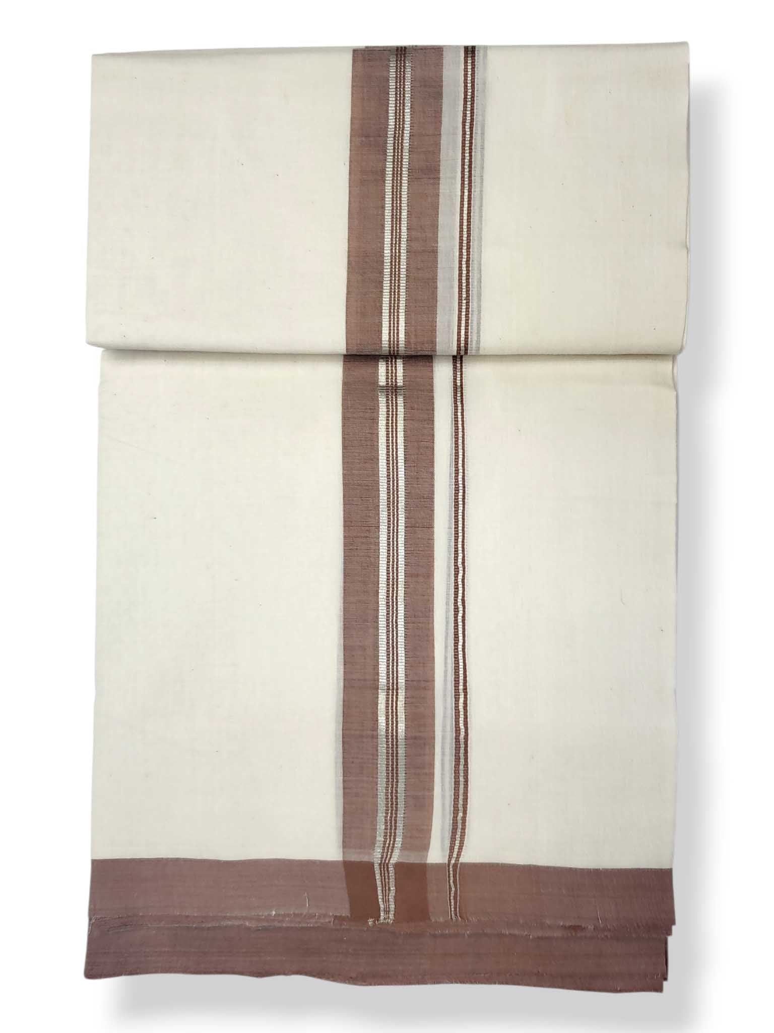 Kerala Balaramapuram Pure Cotton Handloom Mundu/Dhoti