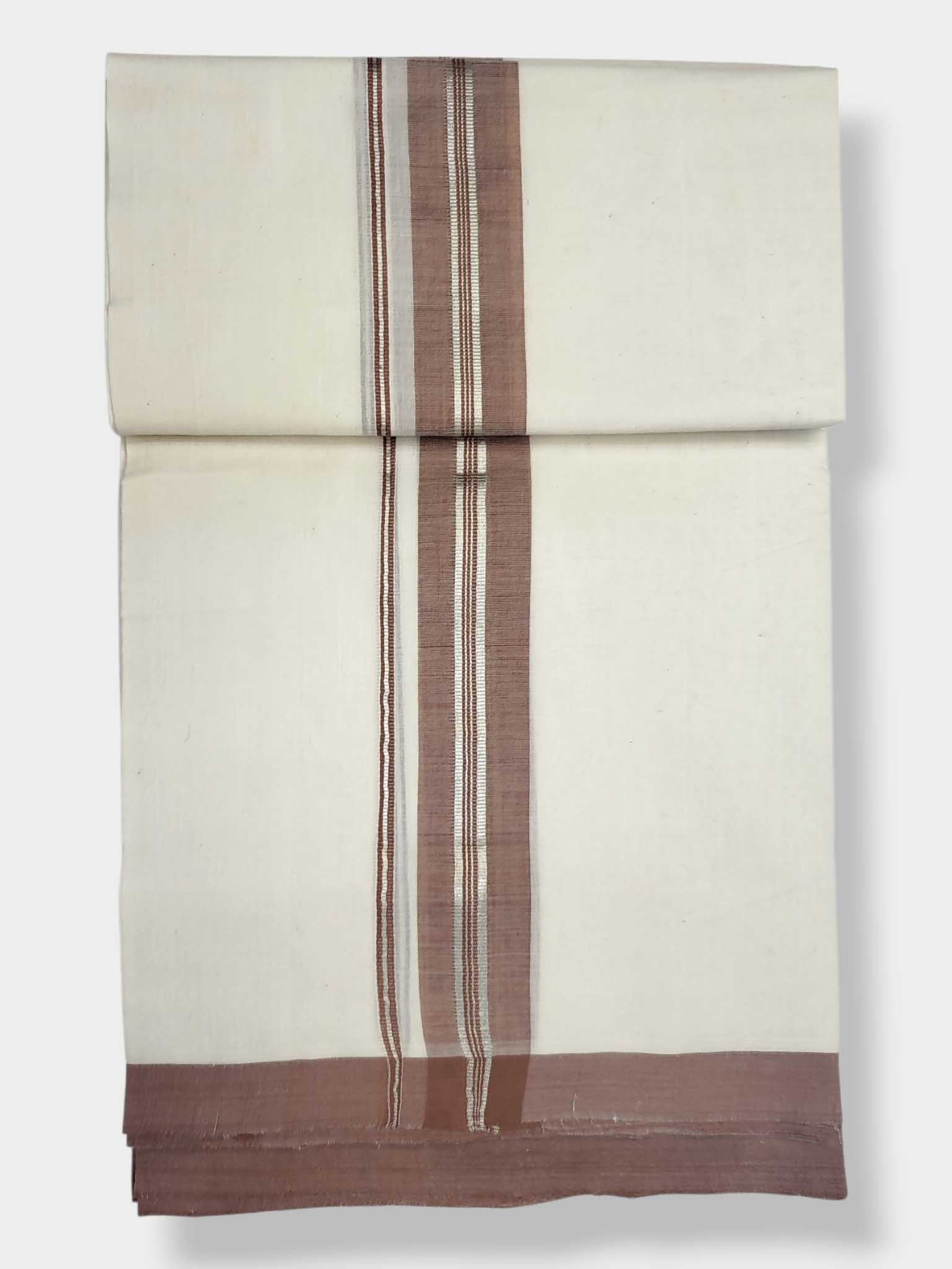 Kerala Balaramapuram Pure Cotton Handloom Mundu/Dhoti