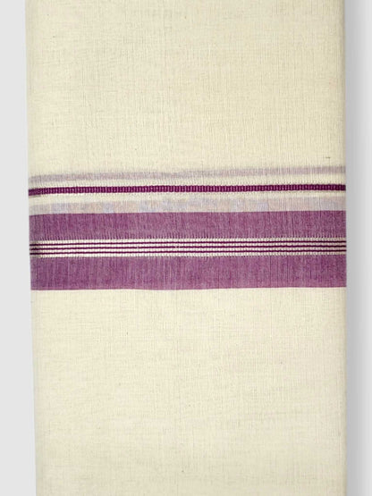 Kerala Balaramapuram Pure Cotton Handloom Mundu/Dhoti