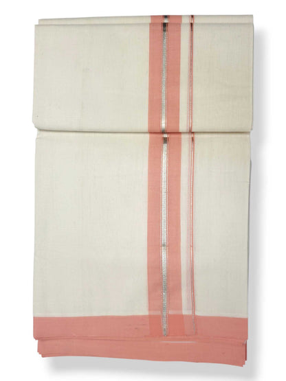 Kerala Balaramapuram Pure Cotton Handloom Mundu/Dhoti