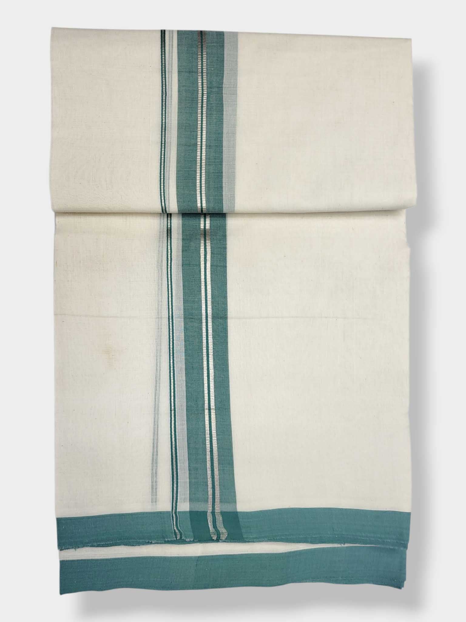 Kerala Balaramapuram Pure Cotton Handloom Mundu/Dhoti
