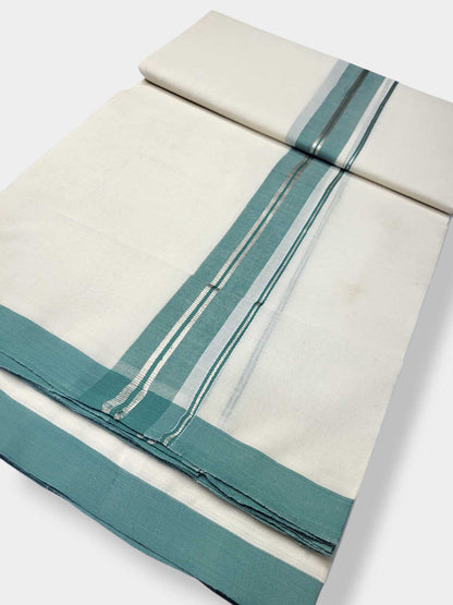 Kerala Balaramapuram Pure Cotton Handloom Mundu/Dhoti
