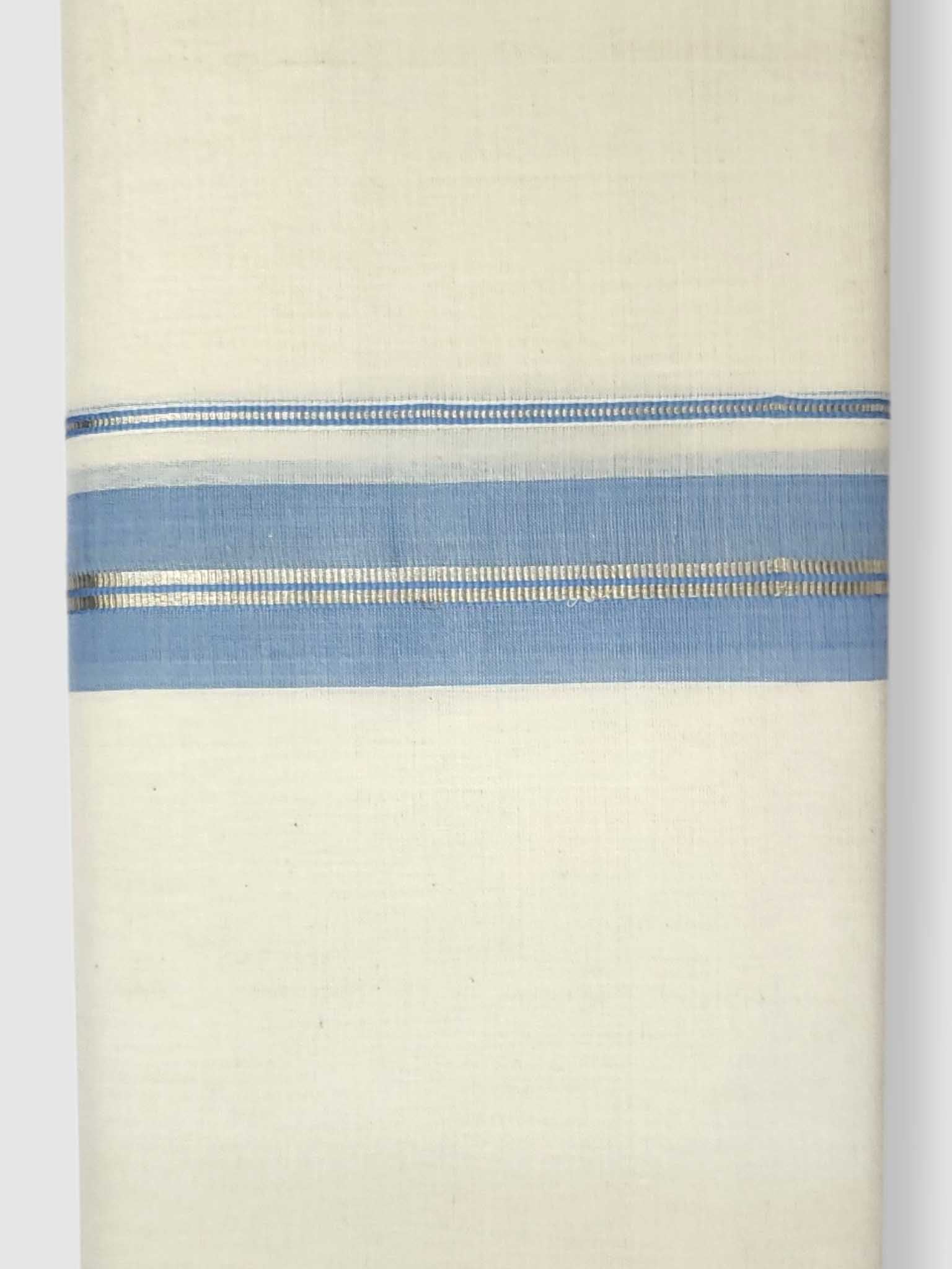 Kerala Balaramapuram Pure Cotton Handloom Mundu/Dhoti