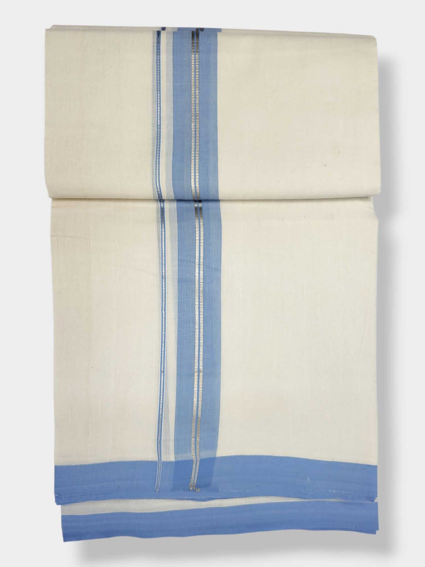 Kerala Balaramapuram Pure Cotton Handloom Mundu/Dhoti