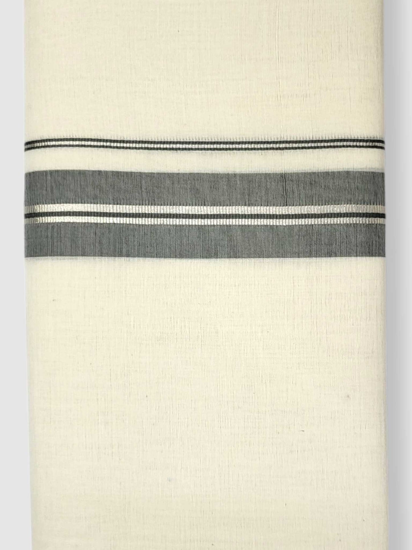 Kerala Balaramapuram Pure Cotton Handloom Mundu/Dhoti
