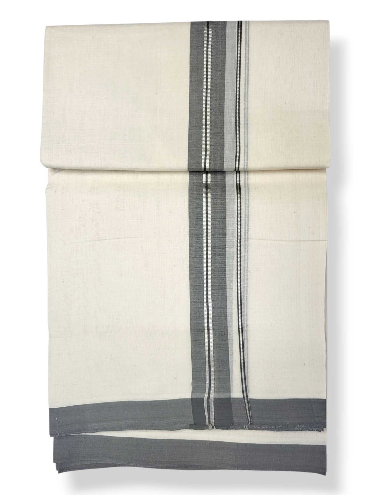 Kerala Balaramapuram Pure Cotton Handloom Mundu/Dhoti