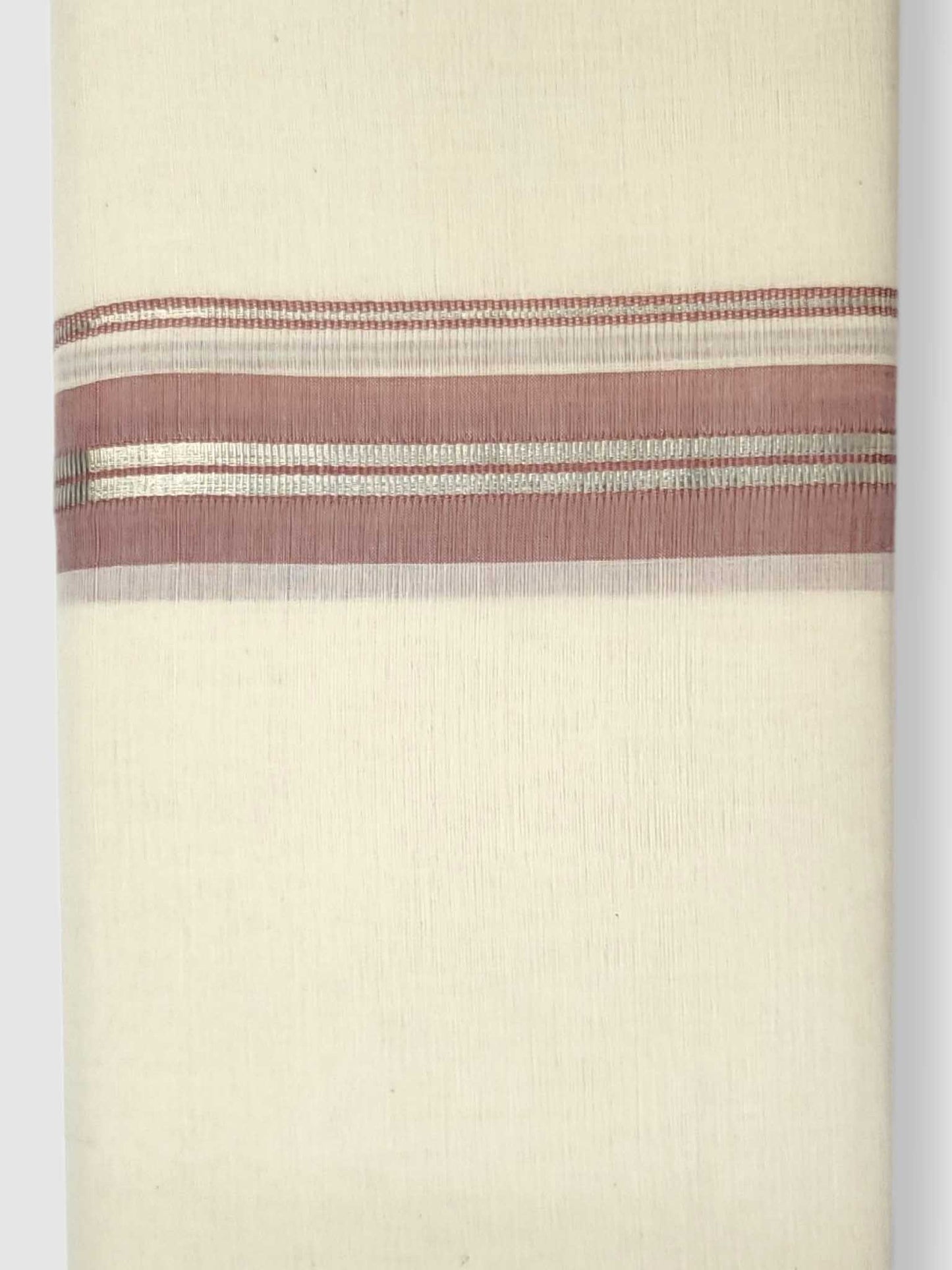Kerala Balaramapuram Pure Cotton Handloom Mundu/Dhoti