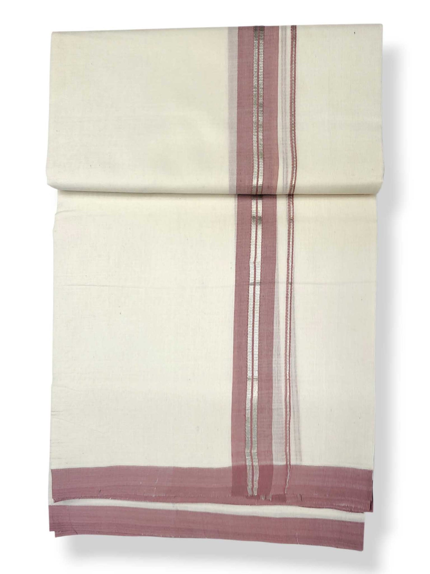 Kerala Balaramapuram Pure Cotton Handloom Mundu/Dhoti