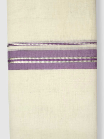 Kerala Balaramapuram Pure Cotton Handloom Mundu/Dhoti