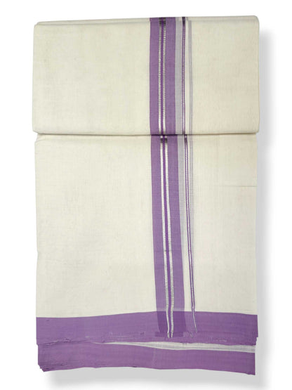 Kerala Balaramapuram Pure Cotton Handloom Mundu/Dhoti