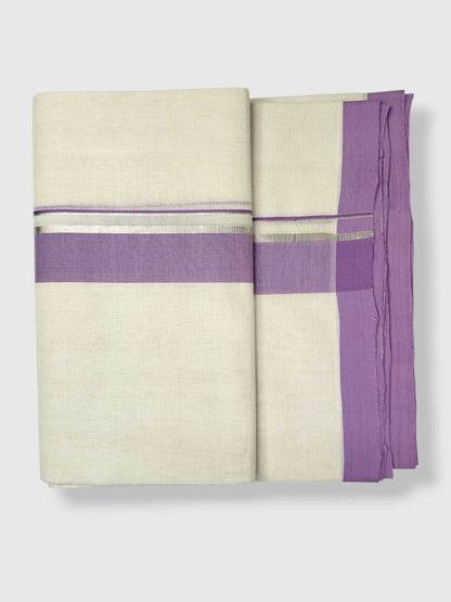 Kerala Balaramapuram Pure Cotton Handloom Mundu/Dhoti