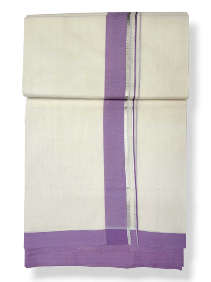 Kerala Balaramapuram Pure Cotton Handloom Mundu/Dhoti