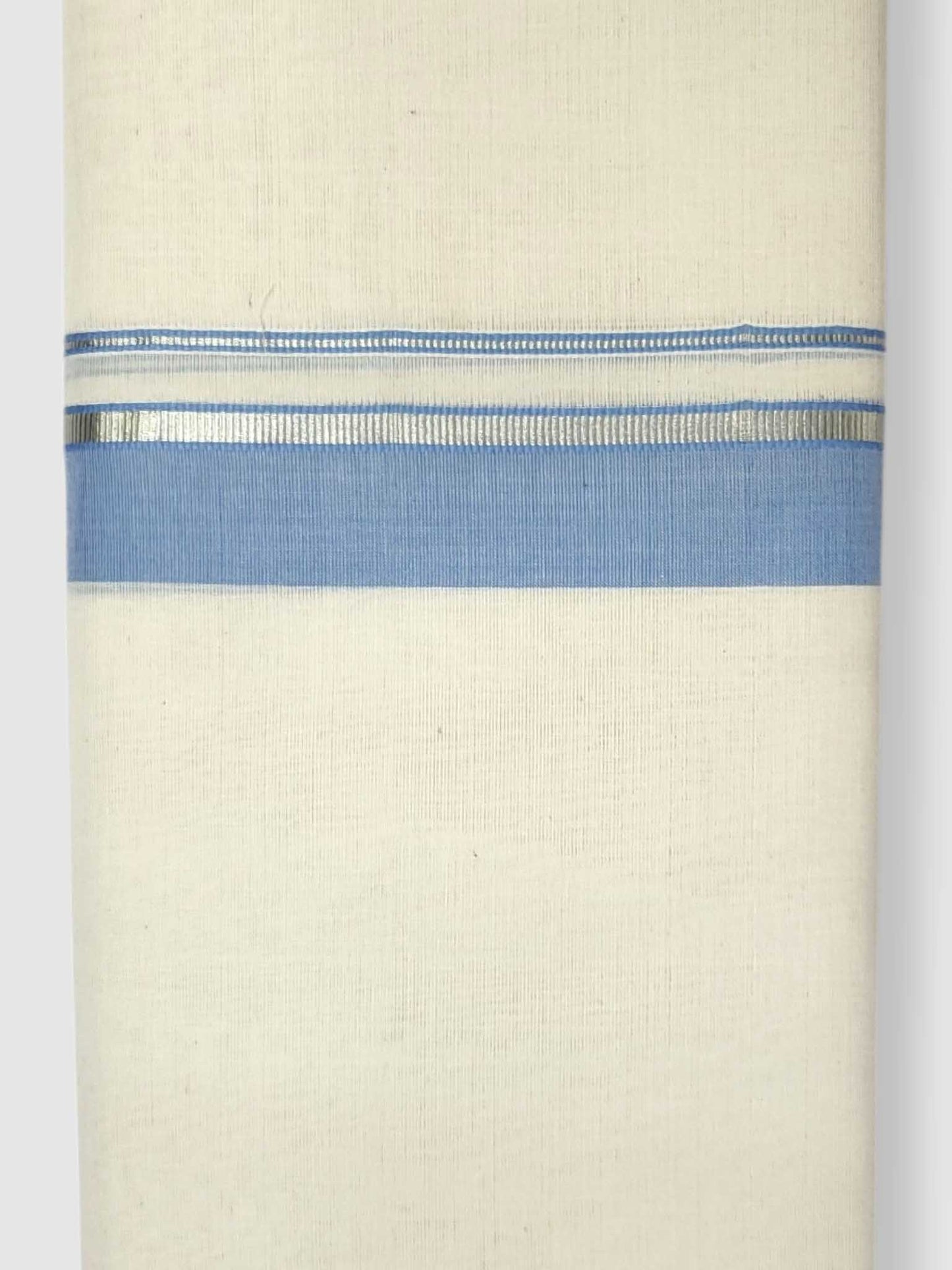 Kerala Balaramapuram Pure Cotton Handloom Mundu/Dhoti