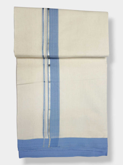 Kerala Balaramapuram Pure Cotton Handloom Mundu/Dhoti