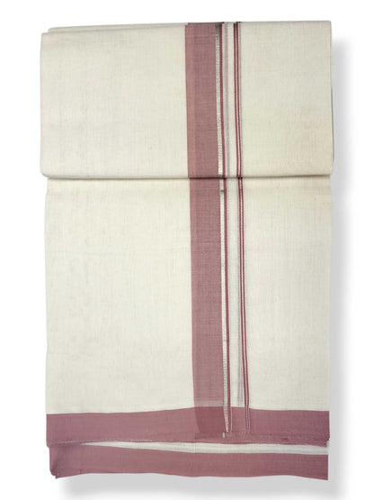 Kerala Balaramapuram Pure Cotton Handloom Mundu/Dhoti