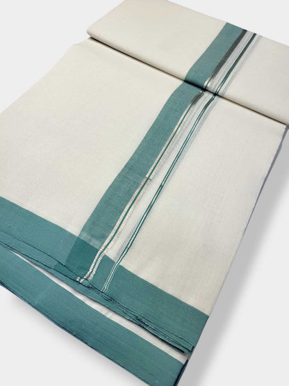 Kerala Balaramapuram Pure Cotton Handloom Mundu/Dhoti
