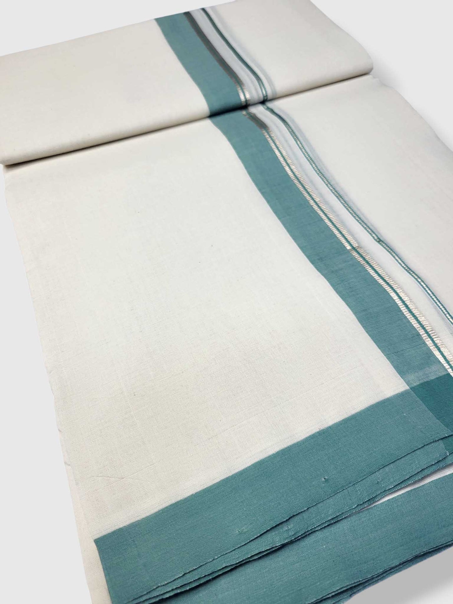 Kerala Balaramapuram Pure Cotton Handloom Mundu/Dhoti