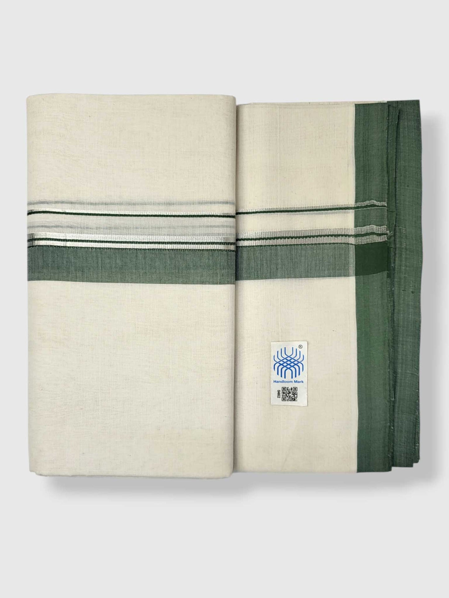 Kerala Balaramapuram Pure Cotton Handloom Mundu/Dhoti