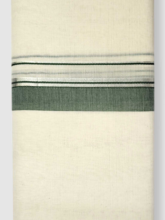 Kerala Balaramapuram Pure Cotton Handloom Mundu/Dhoti